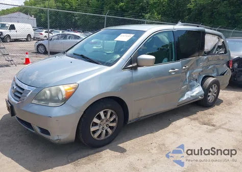 2010 Honda Odyssey Ex from USA, damaged, VIN 5FNRL3H42AB059660